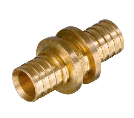 Муфта аксиальная латунная 20*20 (2,8) (TIM) (H-S2020)