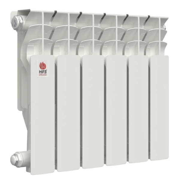 Радиатор алюм. НРЗ ЛЮКС  350/100 10 секций