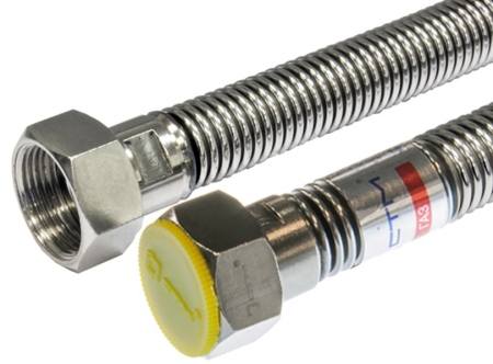 Подводка д/газа сильфон. 3/4 г/г 60 см (САНТИМ) (CGHF3406)