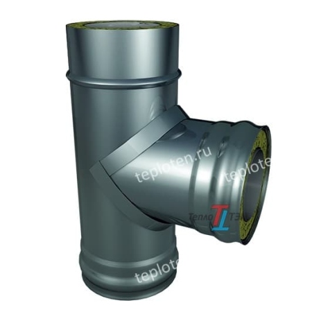 Тройник DTRT (87*430, 0,5, ВА/Оц, 0,55, 2кл, d 110/180 б/хомута) Теплов (Тройник DTRT)