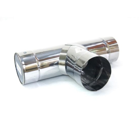 Колено Д-115 с ревизией  Профи Теплодар