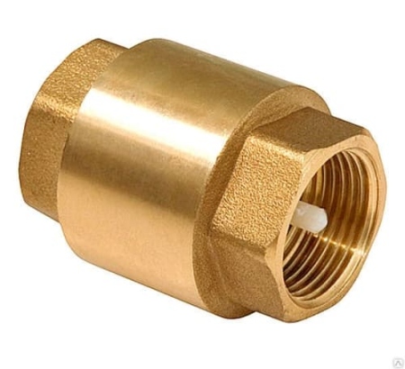 Клапан обратный  2 магистральный (лат.+пласт.)