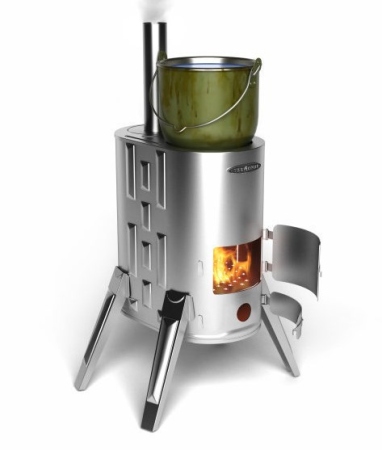 Портативная печь варочная ДУПЛЕТ-1 INOX укороченный (00501)