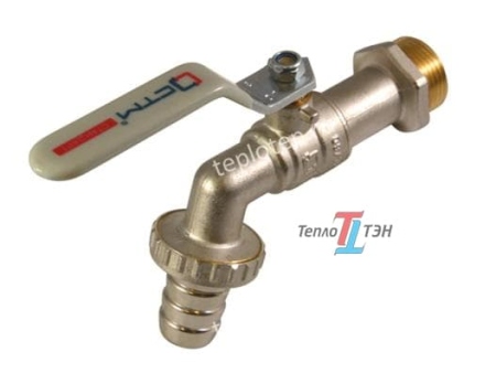 Кран шаровый 1 водоразборный (рычаг) (САНТИМ)