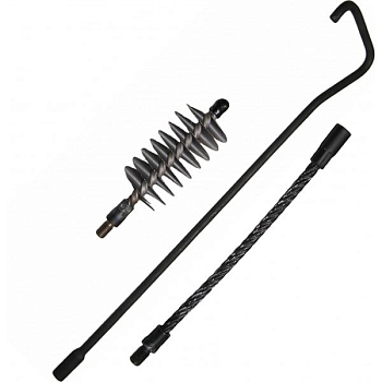 К-т для чистки теплообменника (ерш D-52мм, трос, ручка L-500мм)