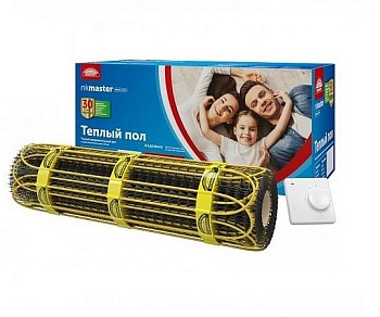 Мат нагревательный Национальный комфорт 2НК 300 Вт/2,0 кв.м Мастер с терморегулятором (00-00002655)