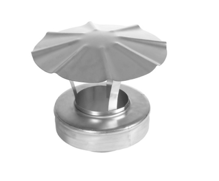 Заглушка-сэндвич верхняя с зонтом d115 Теплодар