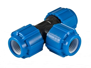 Тройник разъемный Д20