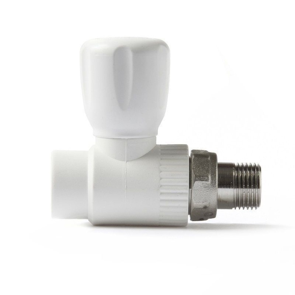 ППР Шаровый кран для радиатора прямой НР 25-3/4 ЮТ