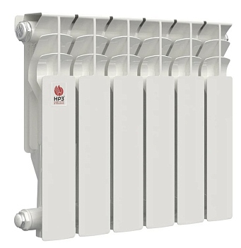 Радиатор алюм. НРЗ ЛЮКС  350/100 8 секций