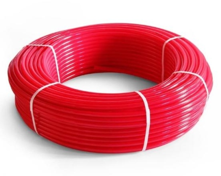 Труба из сш п/этилен PERT d16*2.0 Jakko, бухта200м RED