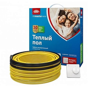 Кабель нагревательный Национальный комфорт БНК 14,5 м/150 Вт Мастер с терморегулятором (00-00002641)