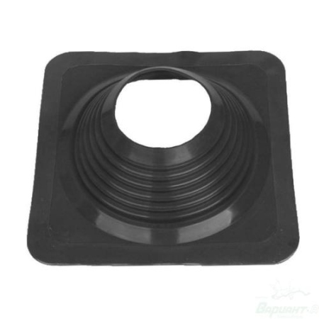 Фланец Мастер Флеш №8 Ду178-330 силиконовый прямой черный