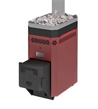 Печь банная ТеплоДар (каменка) дровяная РУСЬ-9 Л (1.1) (ПБ1.96.000.00)