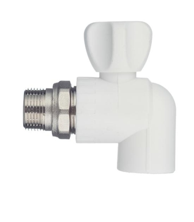 ППР Шаровый кран для радиатора угл. НР 20-1/2 ЮТ