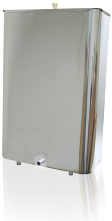 Бак навесной 16-20м3 40л  INOX,  нерж.