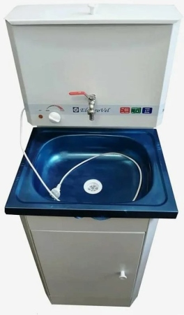 Умывальник ElectroVel УД-1 с ЭВН нерж. мойка цвет Белый