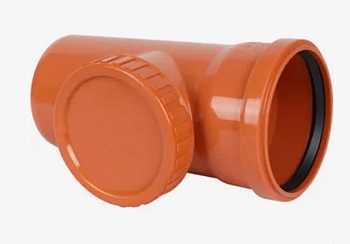 Ревизия ПВХ D 110 кирпич.