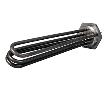 ТЭН Секция эл.нагревателей СЭВ-12 кВт j 220 (тэн 90В 12/4,0j220) G2 1/2(нержавейка)