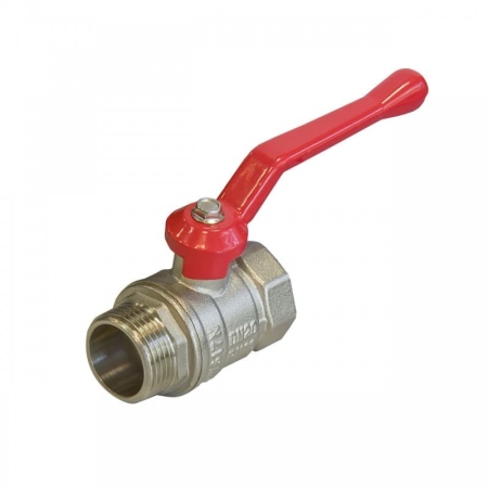 Кран шаровый ВН/НР 1 г/ш (рычаг) (ОПТИМА)