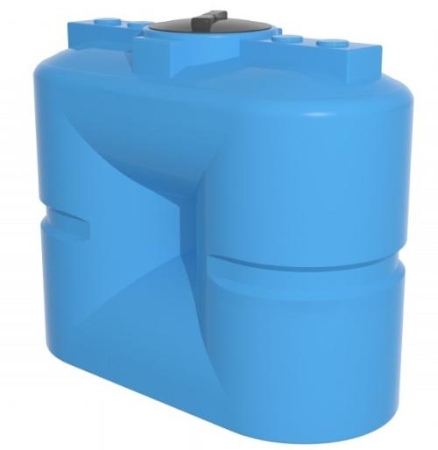 Емкость S 1000 литров, с отводами (цвет голубой)