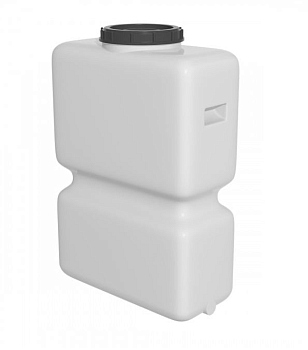Емкость К 200 литр вертик. с отв 1/2 (цвет белый)