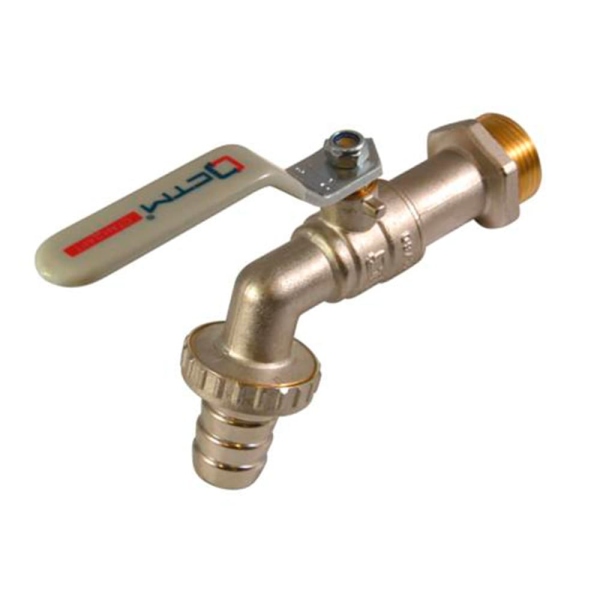 Кран шаровый 1/2 водоразборный (рычаг) (САНТИМ)