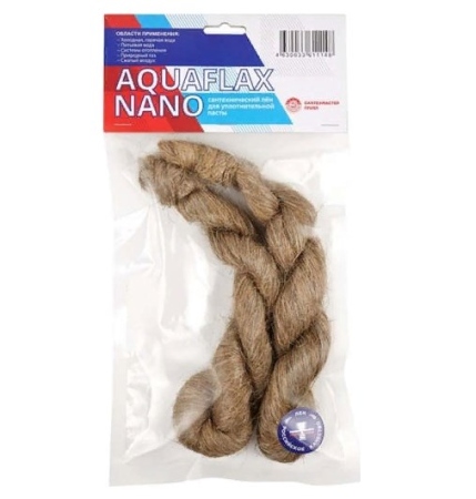 Лен сантехнический Aquaflax Nano, пакет 100гр. (61114)