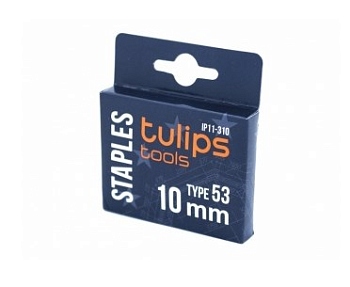 Скобы для степлера Tulips tools, тип 53, 10 мм (IP11-310) (IP11-310)