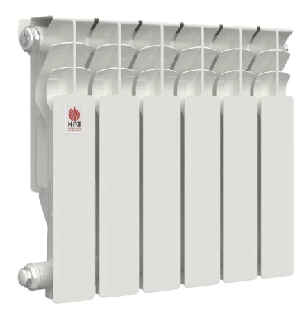 Радиатор алюм. НРЗ ЛЮКС  350/100 8 секций