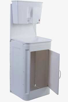 Умывальник Чистюля (ПЛАСТИК) с в/н ЭВБО-17 (каркас, мойка, в/н пластик)