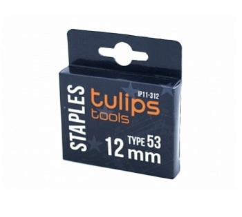 Скобы для степлера Tulips tools, тип 53, 12 мм (IP11-312) (IP11-312)