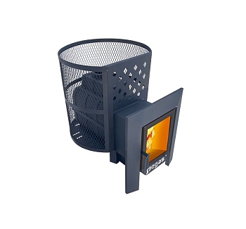 Печь банная Пегас Легион 22 чугун ДТ-4 стекло