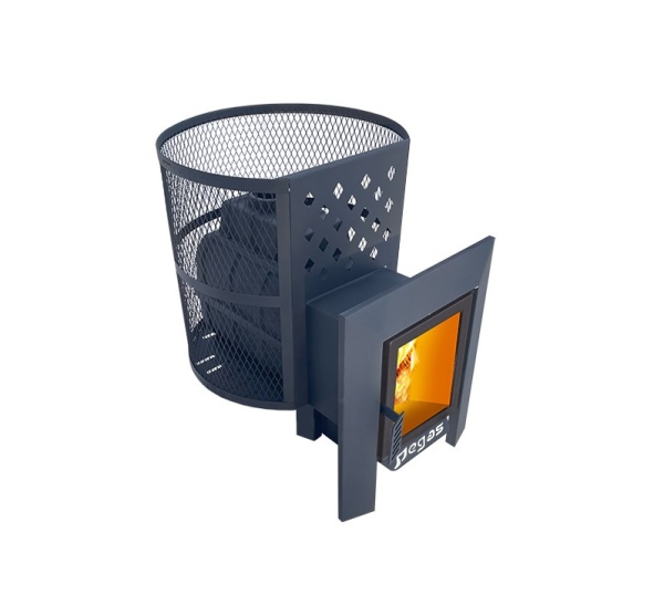 Печь банная Пегас Легион 22 чугун ДТ-4 стекло