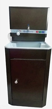 Умывальник ElectroVel УД-2 с ЭВН пласт. мойка цвет Медь