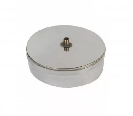 УМК Заглушка с к/от, ф 120, AISI 439/0,5мм, В, штуцер 3/4