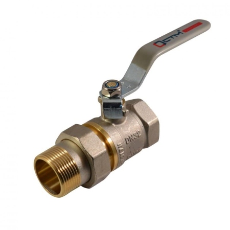 Кран шаровый 1 1/2 с накид. гайкой (САНТИМ)