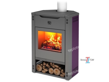 Печь-камин ТеплоДар КАДРИЛЬ, 950*645*515, дымоход 150 мм