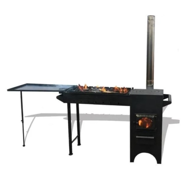 Мангал - казан Березка со столом (УП-00017045)