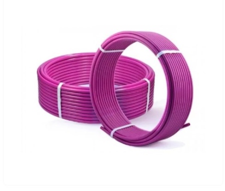 Труба из сш п/этил PEX с кислородным барьером EVOH 20*2.8 Pink (розовая) TIM (бух.200м) (TPEX 2028-200 Pink)