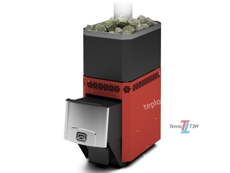 Печь-каменка ТеплоДар дровяная РУСЬ-12 Л (6-12 м3, 810*335*690, масса камней 50 кг, d 115 мм)