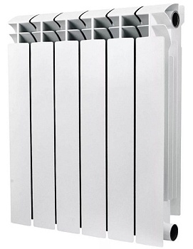 Радиатор бимет. FIRENZE BI 500/80 В21 (синий кв) 10 секций (В21)