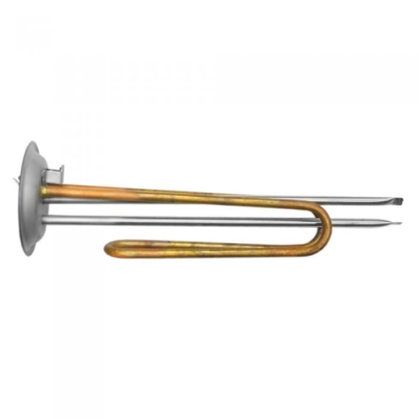 Нагр. элемент RF 1,5 кВт М6 под анод (10081), фланец 92 мм, контакты под разъем (10081)