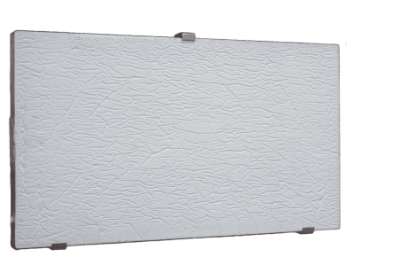 Кварцевый обогреватель Монолит МКТЭО Монтажный (без вилки) белый (0,43/220) 3 кронштейна в комплекте настенных