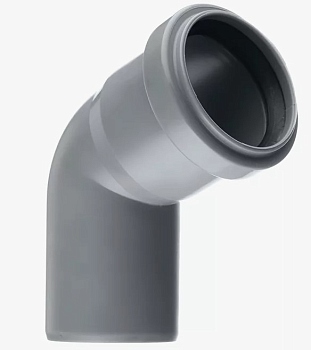 Отвод канализационный 67 (D50) ПП