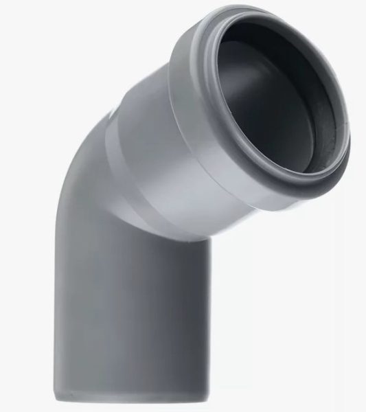 Отвод канализационный 67 (D50) ПП