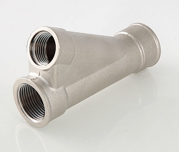 Тройник косой для гильзы под погружной датчик температуры 1/2*1 (TIM) (TDS042N)
