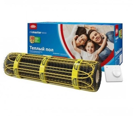 Мат нагревательный Национальный комфорт 2НК 300 Вт/2,0 кв.м Мастер с терморегулятором (00-00002655)