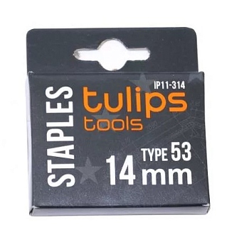 Скобы для степлера Tulips tools, тип 53, 14 мм (IP11-314) (IP11-314)