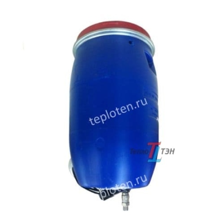 Бочка п/э 65л с электроподогревом 1,5кВт /400*400*630/ душ Водогрей